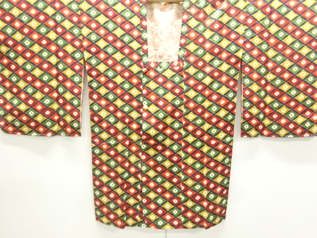 JAPANESE MICHIYUKI COAT / TASUKI LATTICE